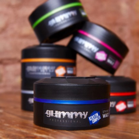 Gummy Styling Wax Hard Finish Extra Stark Вакса за коса с бляскъв ефект и силна фиксация 150мл